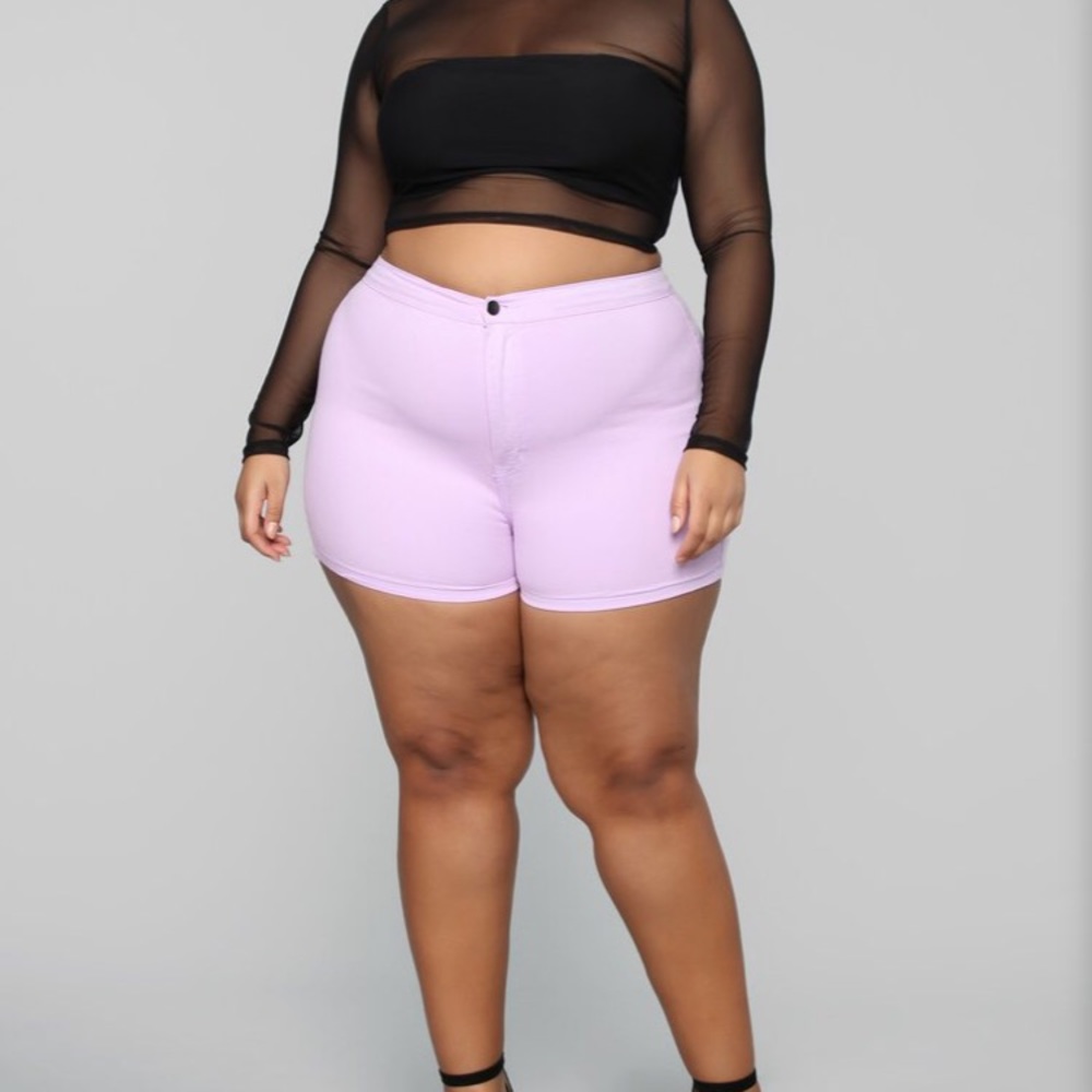 Lilac shorts